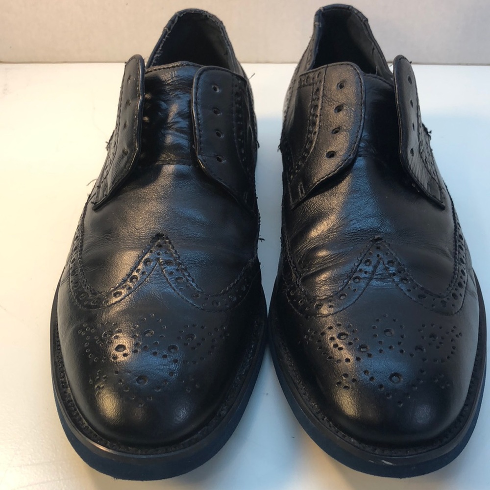 Joseph Abboud Navy Wingtip Oxfords Size 9.5